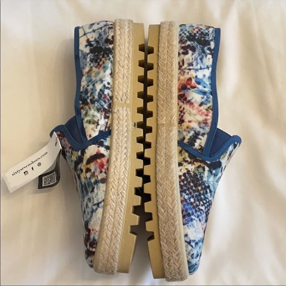 SIXTYSEVEN MULTI COLOR ESPADRILLES. NEW - Picture 8 of 8